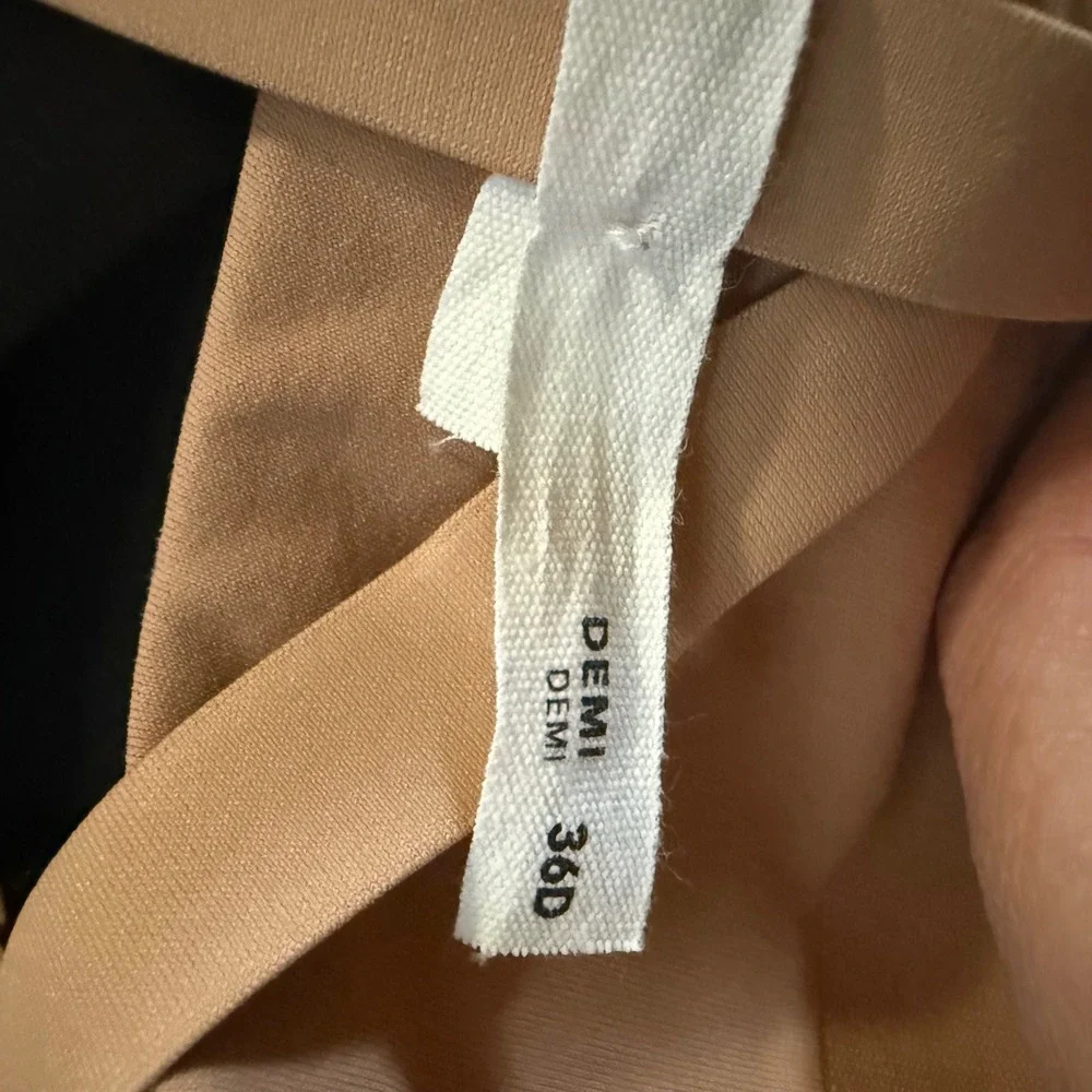 NEW NWT Aerie Smoothez Real Good Demi Bra Tan Nude Underwire 36D